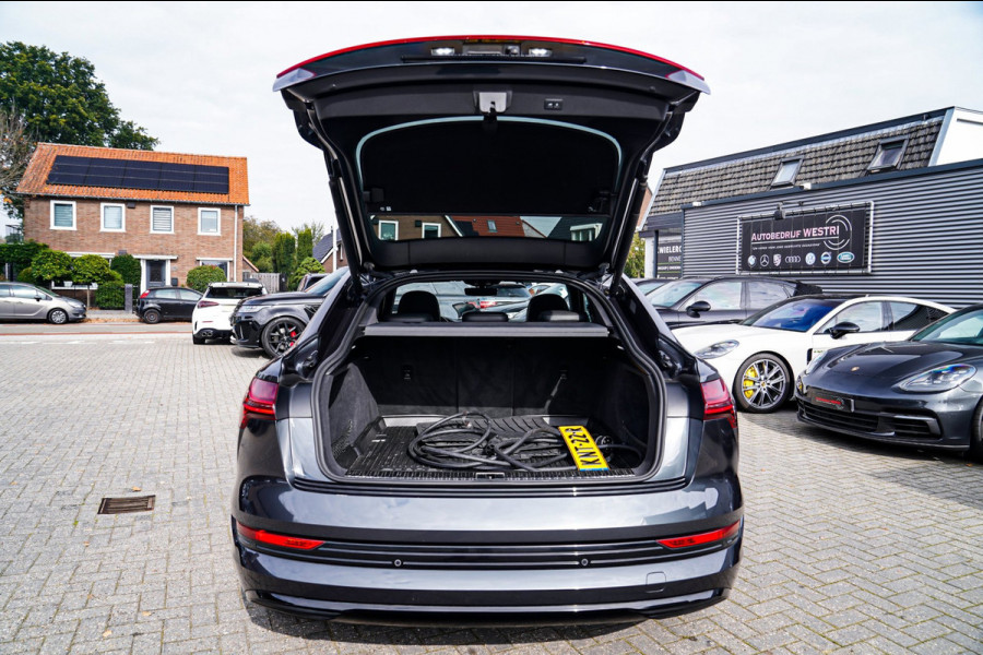 Audi e-tron Sportback 55 quattro S edition 95 kWh |Virtual Mirrors | Head up | Panorama | 360 cam | Trekhaak | Assistentiepakket |