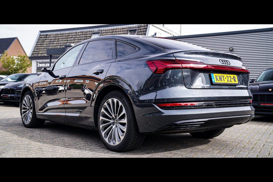 Audi e-tron Sportback 55 quattro S edition 95 kWh |Virtual Mirrors | Head up | Panorama | 360 cam | Trekhaak | Assistentiepakket |
