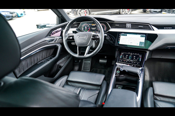Audi e-tron Sportback 55 quattro S edition 95 kWh |Virtual Mirrors | Head up | Panorama | 360 cam | Trekhaak | Assistentiepakket |