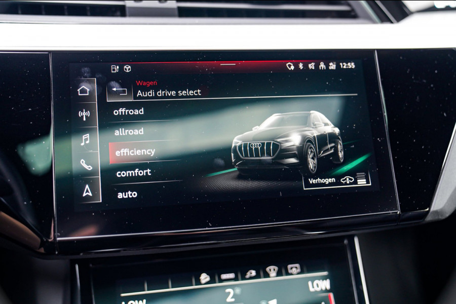 Audi e-tron Sportback 55 quattro S edition 95 kWh |Virtual Mirrors | Head up | Panorama | 360 cam | Trekhaak | Assistentiepakket |
