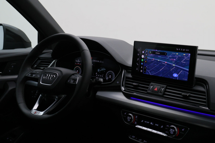 Audi Q5 50 TFSI e S edition Virtual Cockpit, ACC, Camera, Apple Carplay, Keyless, Trekhaak, 22"