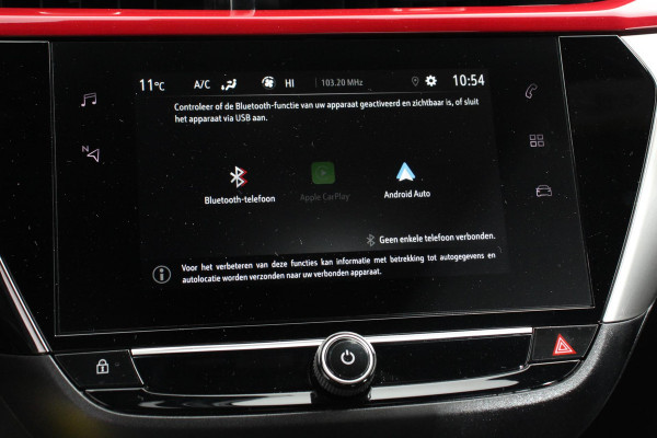 Opel Corsa 1.2 100pk GS Line Navigatie Appel Carplay/Android Auto Airco Camera Parkeer sensoren Extra Getint Glas Stuurwiel Bediening