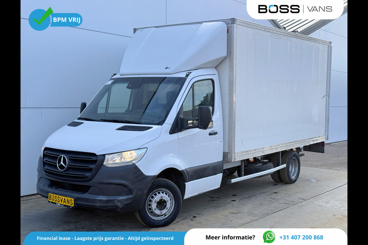 Mercedes-Benz Sprinter 514 1.9 CDI 140PK Laadklep Bakwagen Dubbellucht Climate Control Cruise Control Koffer Meubelbak