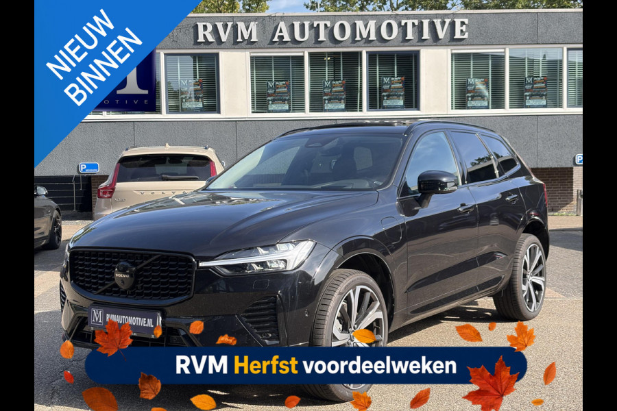 Volvo XC60 2.0 T8 Plug-in hybrid AWD Plus Dark VAN: 52.900,- VOOR: 50.877,-,- UW HERFSTVOORDEEL: 2.023,-| LUCHTVERING| PANO| HARMAN KARDON| MEMORY STOELEN| ACHTERBANK VERWARMD| HUD| 360 CAMERA| RECENT ONDERHOUD GEHAD BIJ VOLVO DEALER\ FABRIEKSGARANTIE|