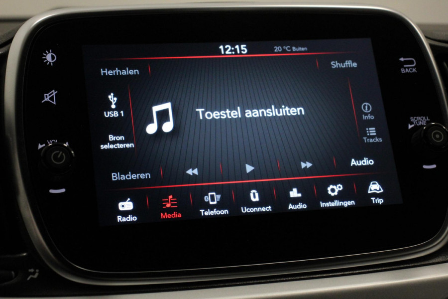 Fiat 500 1.0 69pk Hybrid Connect Navigatie Apple Carplay/Android Auto Cruise Control Airco Start/Stop Systeem