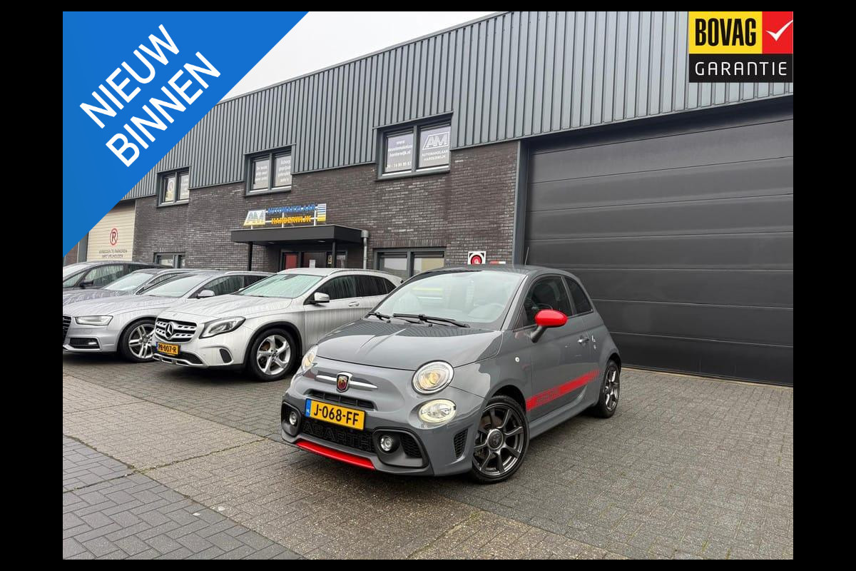 Fiat 500 1.4 T-Jet Abarth 595 3/6/12MND GARANTIE | SPORTSTOELEN | AIRCO | LMV | NW DISTR RIEM