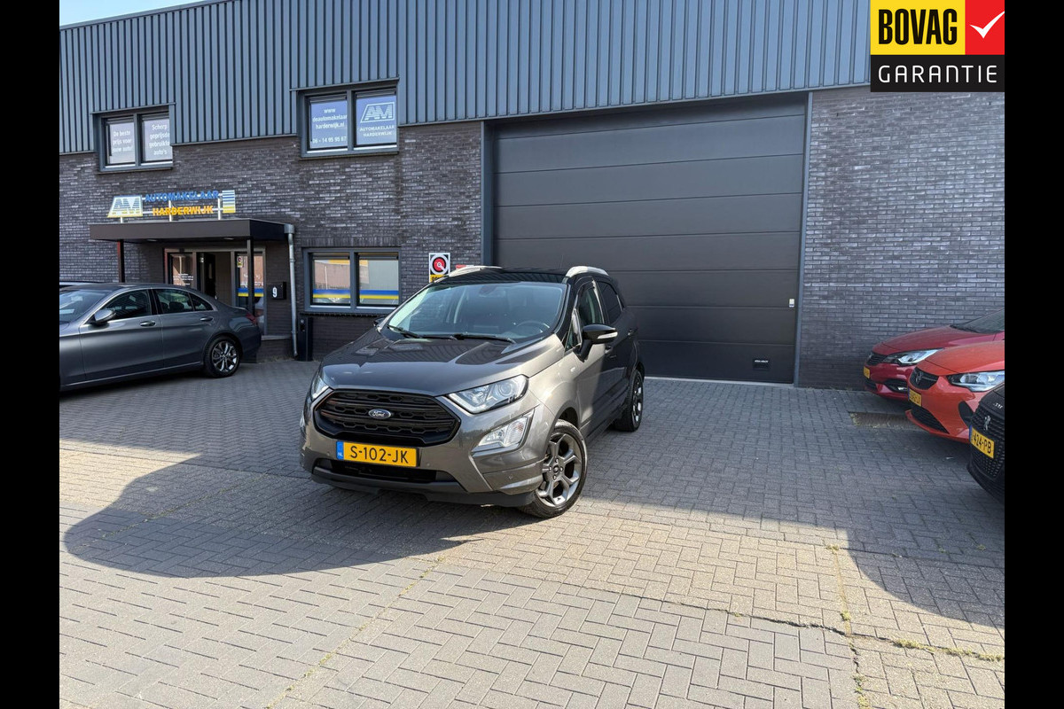 Ford EcoSport 1.0 EcoBoost ST-Line Black | 1E EIGENAAR | 3/6/12MND GARANTIE | CRUISE | SFEERVERLICHTING |  STOELVERWARM. | CARPLAY |