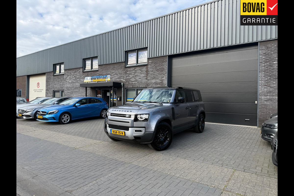 Land Rover Defender 2.0 D240 110 S | 3/6/12MND GARANTIE | GRIJSKENTEKEN| PANO | CRUISE | LED | CARPLAY | DAB | NAVI | LMV |