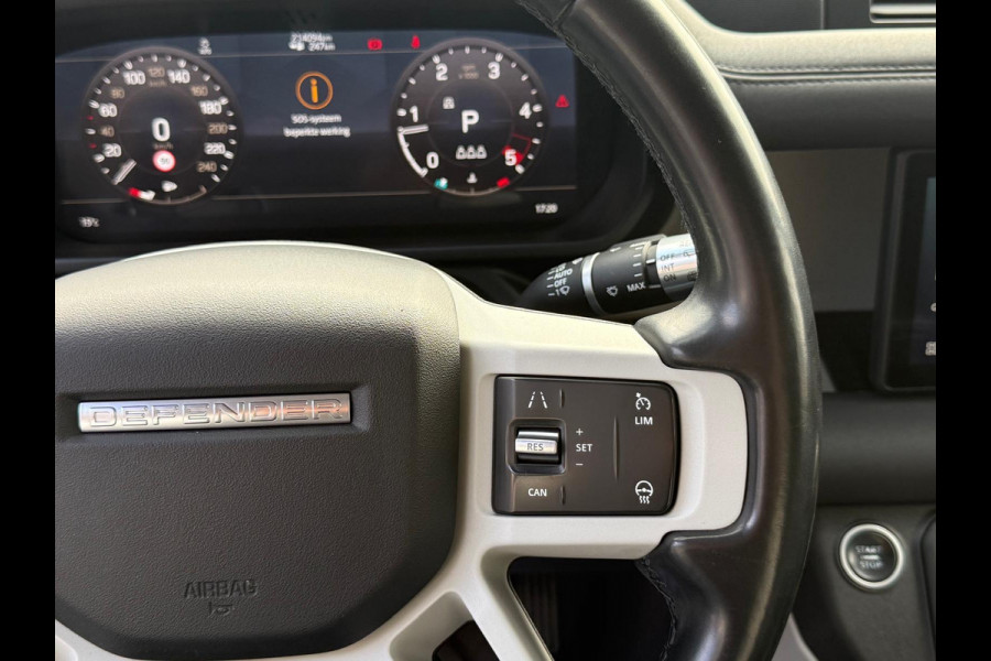 Land Rover Defender 2.0 D240 110 S | 3/6/12MND GARANTIE | GRIJSKENTEKEN| PANO | CRUISE | LED | CARPLAY | DAB | NAVI | LMV |