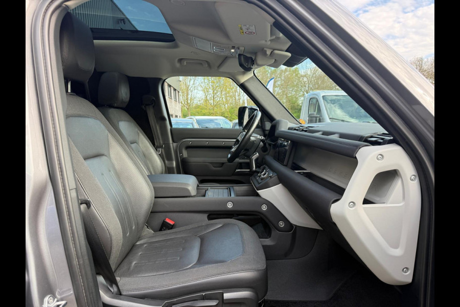 Land Rover Defender 2.0 D240 110 S | 3/6/12MND GARANTIE | GRIJSKENTEKEN| PANO | CRUISE | LED | CARPLAY | DAB | NAVI | LMV |