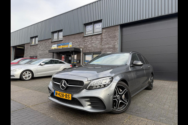 Mercedes-Benz C-Klasse Estate 180 Business Solution AMG | 1E EIGENAAR | 3/6/12MND GARANTIE | DAB | LED | AUTOMAAT | LEDER | CRUISE | SFEERVERLICHTING |