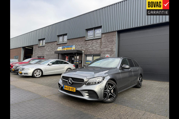 Mercedes-Benz C-Klasse Estate 180 Business Solution AMG | 1E EIGENAAR | 3/6/12MND GARANTIE | DAB | LED | AUTOMAAT | LEDER | CRUISE | SFEERVERLICHTING |
