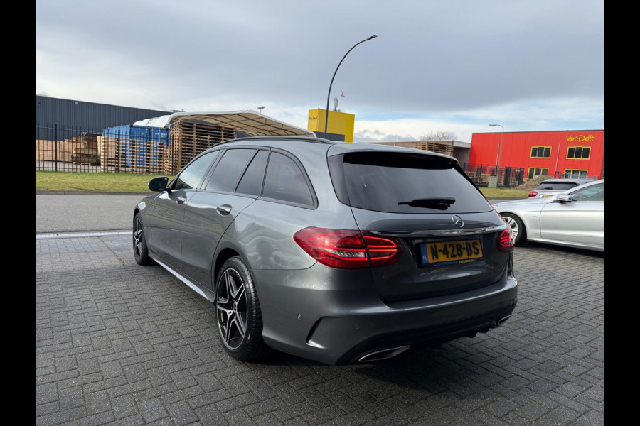 Mercedes-Benz C-Klasse Estate 180 Business Solution AMG | 1E EIGENAAR | 3/6/12MND GARANTIE | DAB | LED | AUTOMAAT | LEDER | CRUISE | SFEERVERLICHTING |