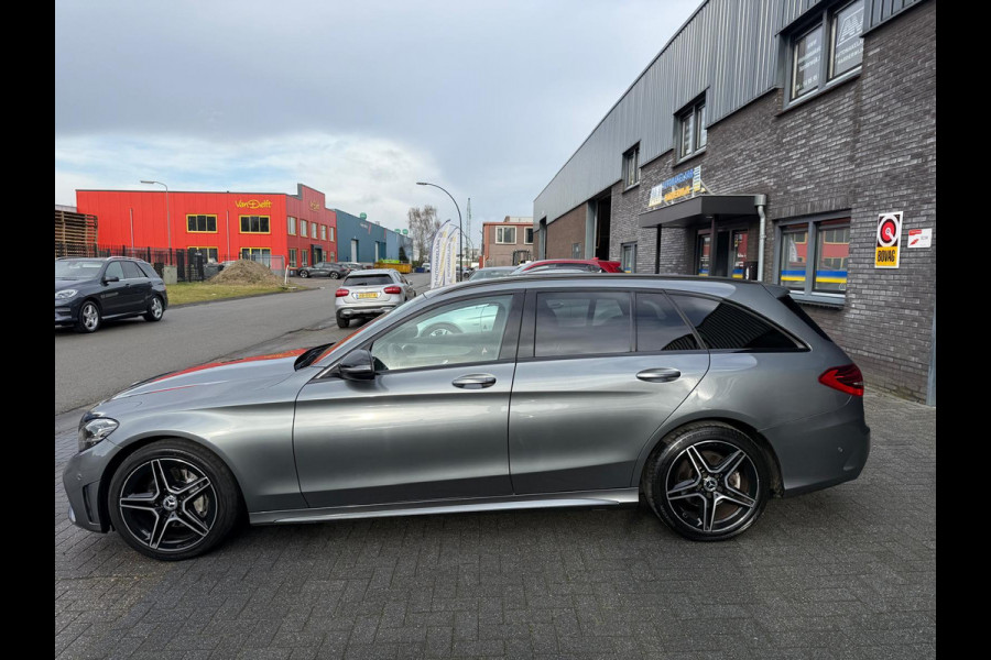 Mercedes-Benz C-Klasse Estate 180 Business Solution AMG | 1E EIGENAAR | 3/6/12MND GARANTIE | DAB | LED | AUTOMAAT | LEDER | CRUISE | SFEERVERLICHTING |