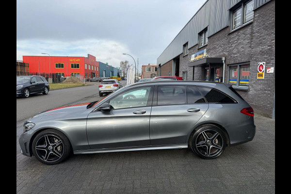 Mercedes-Benz C-Klasse Estate 180 Business Solution AMG | 1E EIGENAAR | 3/6/12MND GARANTIE | DAB | LED | AUTOMAAT | LEDER | CRUISE | SFEERVERLICHTING |