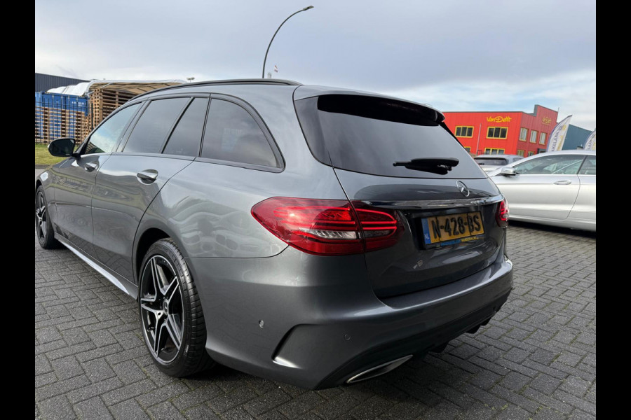 Mercedes-Benz C-Klasse Estate 180 Business Solution AMG | 1E EIGENAAR | 3/6/12MND GARANTIE | DAB | LED | AUTOMAAT | LEDER | CRUISE | SFEERVERLICHTING |