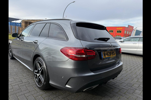 Mercedes-Benz C-Klasse Estate 180 Business Solution AMG | 1E EIGENAAR | 3/6/12MND GARANTIE | DAB | LED | AUTOMAAT | LEDER | CRUISE | SFEERVERLICHTING |