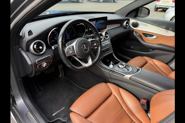 Mercedes-Benz C-Klasse Estate 180 Business Solution AMG | 1E EIGENAAR | 3/6/12MND GARANTIE | DAB | LED | AUTOMAAT | LEDER | CRUISE | SFEERVERLICHTING |