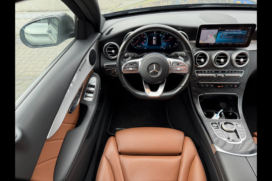Mercedes-Benz C-Klasse Estate 180 Business Solution AMG | 1E EIGENAAR | 3/6/12MND GARANTIE | DAB | LED | AUTOMAAT | LEDER | CRUISE | SFEERVERLICHTING |