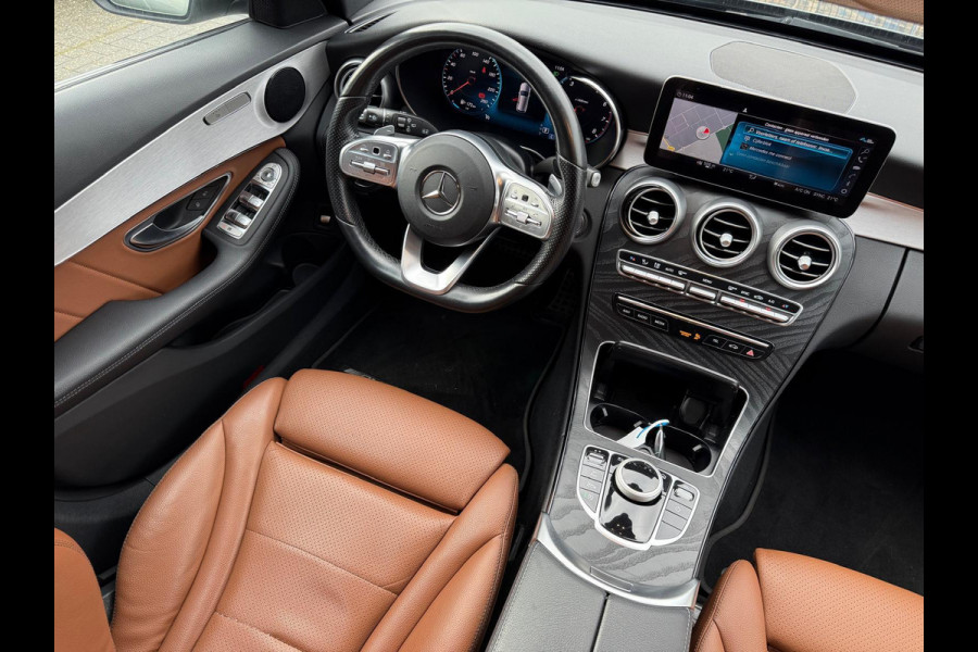 Mercedes-Benz C-Klasse Estate 180 Business Solution AMG | 1E EIGENAAR | 3/6/12MND GARANTIE | DAB | LED | AUTOMAAT | LEDER | CRUISE | SFEERVERLICHTING |