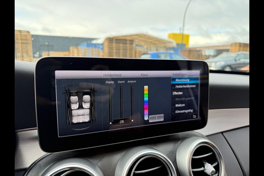 Mercedes-Benz C-Klasse Estate 180 Business Solution AMG | 1E EIGENAAR | 3/6/12MND GARANTIE | DAB | LED | AUTOMAAT | LEDER | CRUISE | SFEERVERLICHTING |