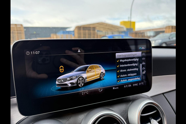 Mercedes-Benz C-Klasse Estate 180 Business Solution AMG | 1E EIGENAAR | 3/6/12MND GARANTIE | DAB | LED | AUTOMAAT | LEDER | CRUISE | SFEERVERLICHTING |