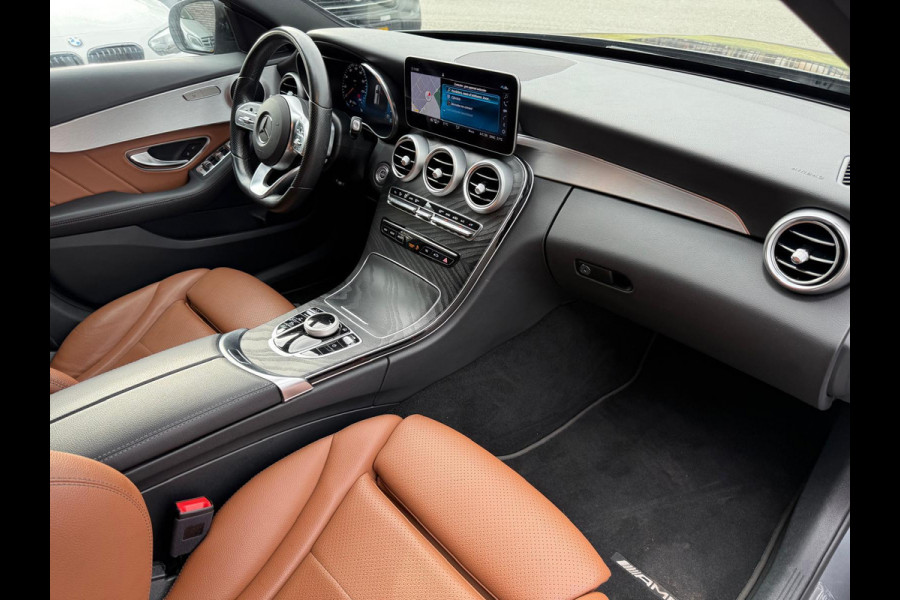 Mercedes-Benz C-Klasse Estate 180 Business Solution AMG | 1E EIGENAAR | 3/6/12MND GARANTIE | DAB | LED | AUTOMAAT | LEDER | CRUISE | SFEERVERLICHTING |