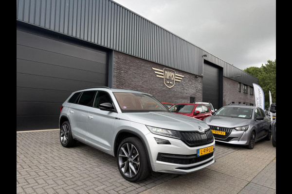 Škoda Kodiaq 1.5 TSI Sportline Business | 1E EIGENAAR | 3/6/12 MND GARANTIE | AUTOMAAT | PANO | LED | DAB | MEMORY | CARPLAY | DIGITAAL COCKPIT | TREKHAAK |