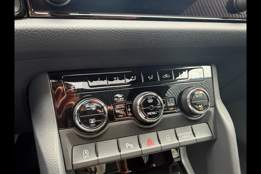 Škoda Kodiaq 1.5 TSI Sportline Business | 1E EIGENAAR | 3/6/12 MND GARANTIE | AUTOMAAT | PANO | LED | DAB | MEMORY | CARPLAY | DIGITAAL COCKPIT | TREKHAAK |
