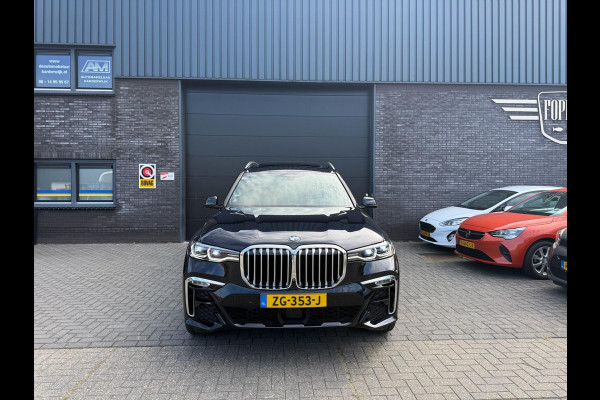 BMW X7 xDrive40i 6p. | 2E EIGENAAR | 3/6/12MND GARANTIE| M-SPORT |PANO | LASER | LED | B&W | MASSAGE | CARPLAY | TREKHAAK | DAB | BOMVOL |