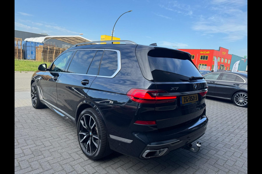 BMW X7 xDrive40i 6p. | 2E EIGENAAR | 3/6/12MND GARANTIE| M-SPORT |PANO | LASER | LED | B&W | MASSAGE | CARPLAY | TREKHAAK | DAB | BOMVOL |