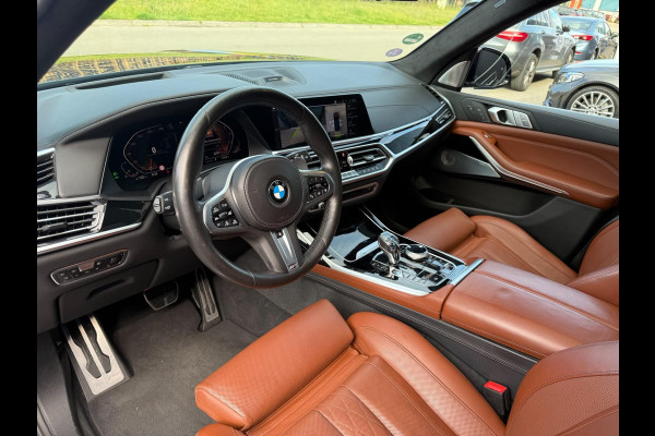 BMW X7 xDrive40i 6p. | 2E EIGENAAR | 3/6/12MND GARANTIE| M-SPORT |PANO | LASER | LED | B&W | MASSAGE | CARPLAY | TREKHAAK | DAB | BOMVOL |