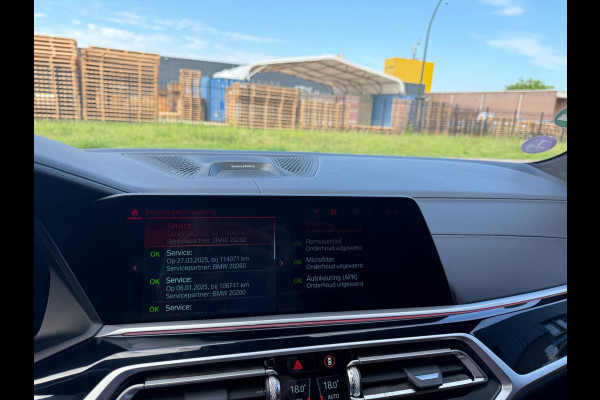 BMW X7 xDrive40i 6p. | 2E EIGENAAR | 3/6/12MND GARANTIE| M-SPORT |PANO | LASER | LED | B&W | MASSAGE | CARPLAY | TREKHAAK | DAB | BOMVOL |