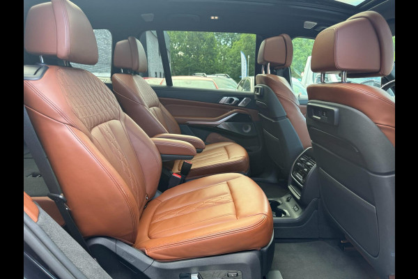 BMW X7 xDrive40i 6p. | 2E EIGENAAR | 3/6/12MND GARANTIE| M-SPORT |PANO | LASER | LED | B&W | MASSAGE | CARPLAY | TREKHAAK | DAB | BOMVOL |