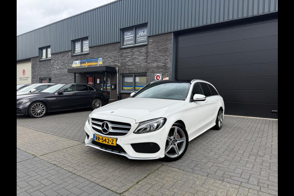 Mercedes-Benz C-Klasse Estate 180 AMG Sport Edition | 1E EIGENAAR | 3/6/12 MND GARANTIE | PANO | LEDER | LED | CRUISE | NAVI |