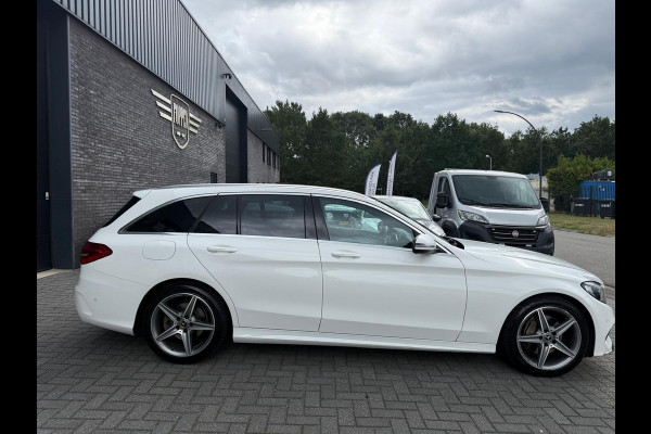 Mercedes-Benz C-Klasse Estate 180 AMG Sport Edition | 1E EIGENAAR | 3/6/12 MND GARANTIE | PANO | LEDER | LED | CRUISE | NAVI |