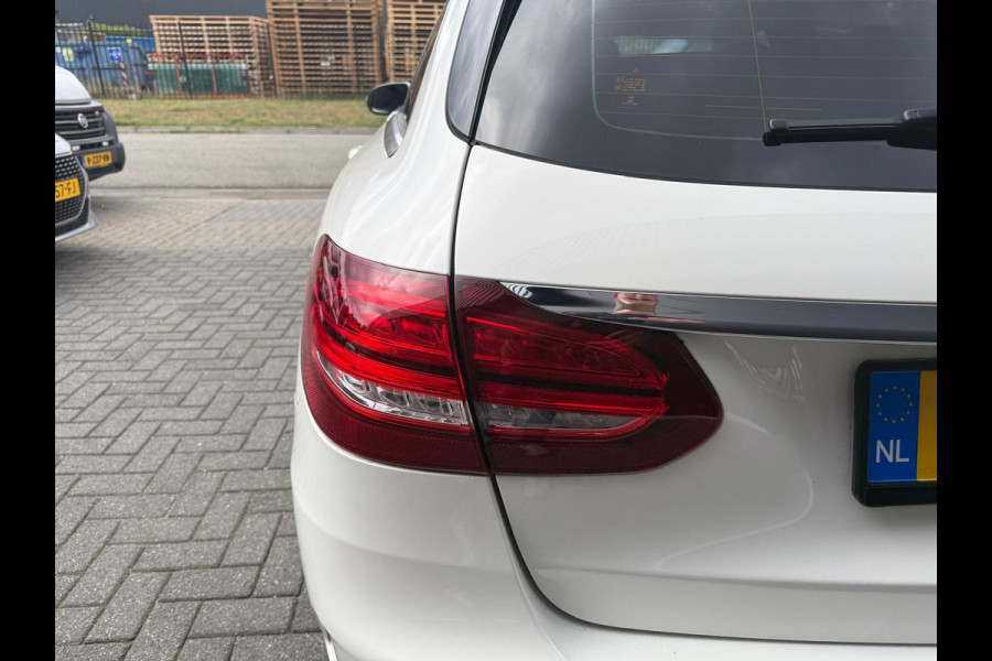Mercedes-Benz C-Klasse Estate 180 AMG Sport Edition | 1E EIGENAAR | 3/6/12 MND GARANTIE | PANO | LEDER | LED | CRUISE | NAVI |