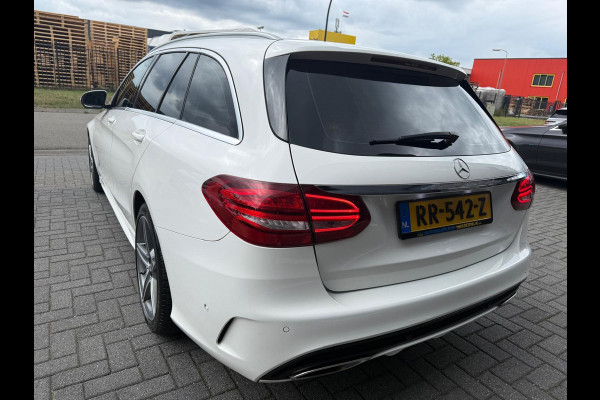 Mercedes-Benz C-Klasse Estate 180 AMG Sport Edition | 1E EIGENAAR | 3/6/12 MND GARANTIE | PANO | LEDER | LED | CRUISE | NAVI |