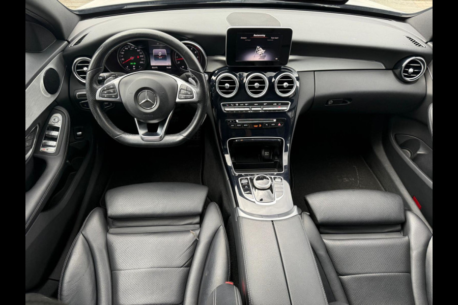 Mercedes-Benz C-Klasse Estate 180 AMG Sport Edition | 1E EIGENAAR | 3/6/12 MND GARANTIE | PANO | LEDER | LED | CRUISE | NAVI |