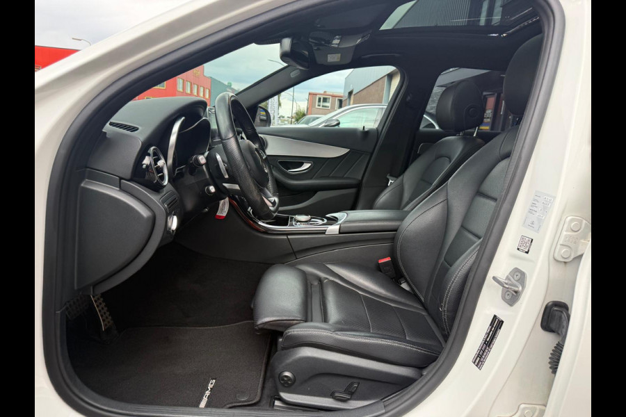 Mercedes-Benz C-Klasse Estate 180 AMG Sport Edition | 1E EIGENAAR | 3/6/12 MND GARANTIE | PANO | LEDER | LED | CRUISE | NAVI |
