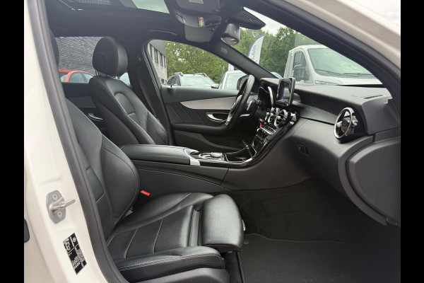 Mercedes-Benz C-Klasse Estate 180 AMG Sport Edition | 1E EIGENAAR | 3/6/12 MND GARANTIE | PANO | LEDER | LED | CRUISE | NAVI |