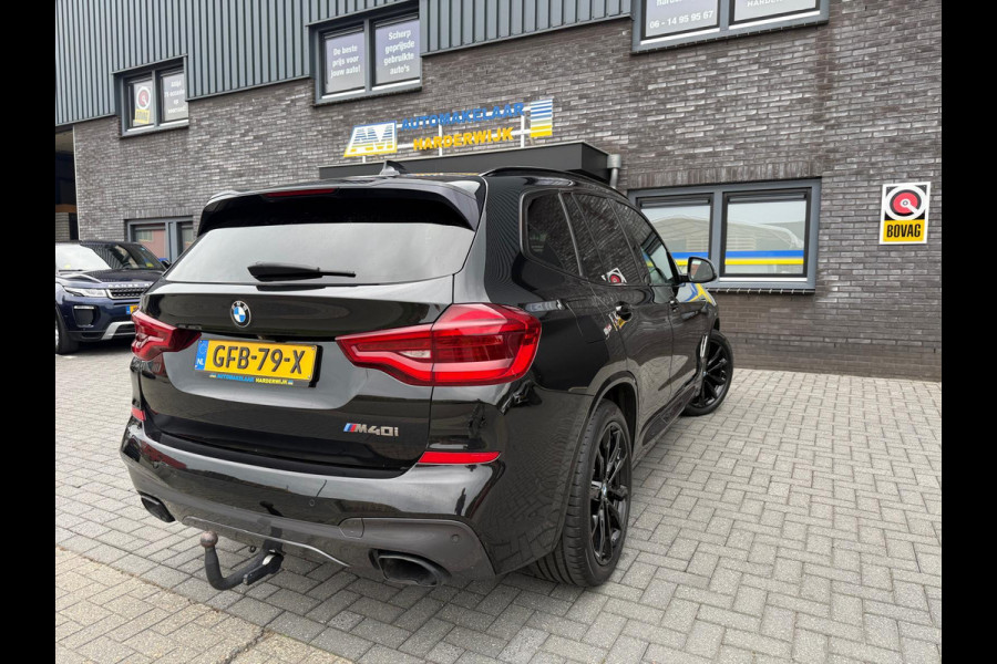 BMW X3 M40i xDrive High Executive |1E EIGENAAR|3/6/12 MND GARANTIE |  AUTOMAAT | LEDER | HEAD UP | M-PAKKET | 360 CAMERA |