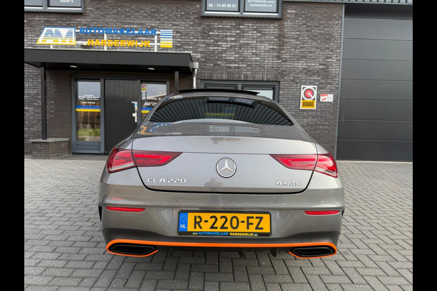 Mercedes-Benz CLA-Klasse 220 4MATIC | 1E EIGENAAR | 3/6/12 MND GARANTIE | PANO | LED | CRUISE | BURMESTER | CAMERA | STOELVERWM. |