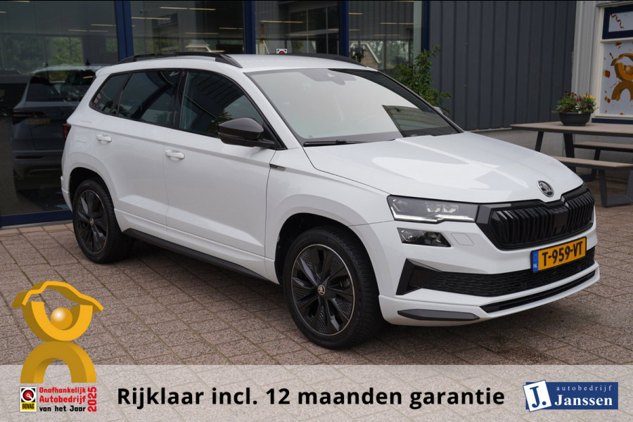 Škoda Karoq 1.5 TSI ACT Sportline Business|Prijs rijklaar incl.12 mnd garantie| Navi Keyless Stoel/Stuur+achterbank verw. Carplay