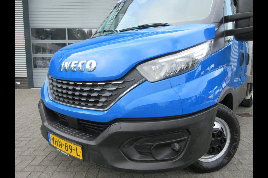 Iveco 40C18 40c18 3.0, 180pk, Euro 6, DC, Openlaadbak, Oprijwagen, Oprijauto, Airco.