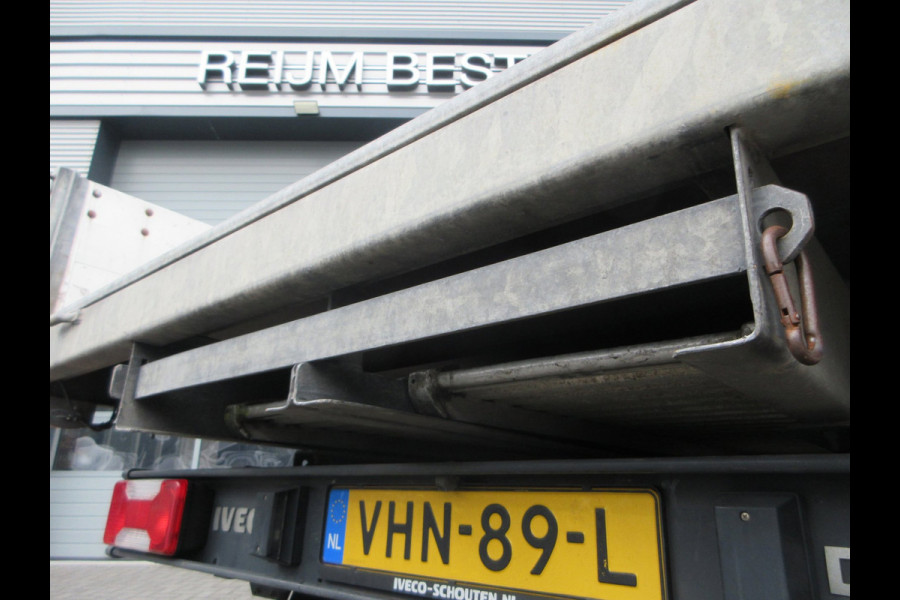 Iveco 40C18 40c18 3.0, 180pk, Euro 6, DC, Openlaadbak, Oprijwagen, Oprijauto, Airco.