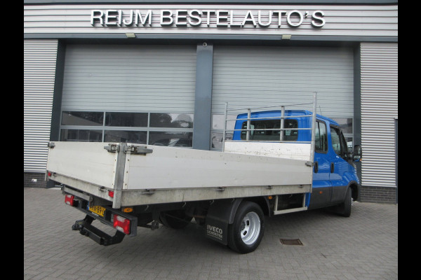 Iveco 40C18 40c18 3.0, 180pk, Euro 6, DC, Openlaadbak, Oprijwagen, Oprijauto, Airco.