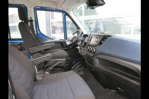 Iveco 40C18 40c18 3.0, 180pk, Euro 6, DC, Openlaadbak, Oprijwagen, Oprijauto, Airco.