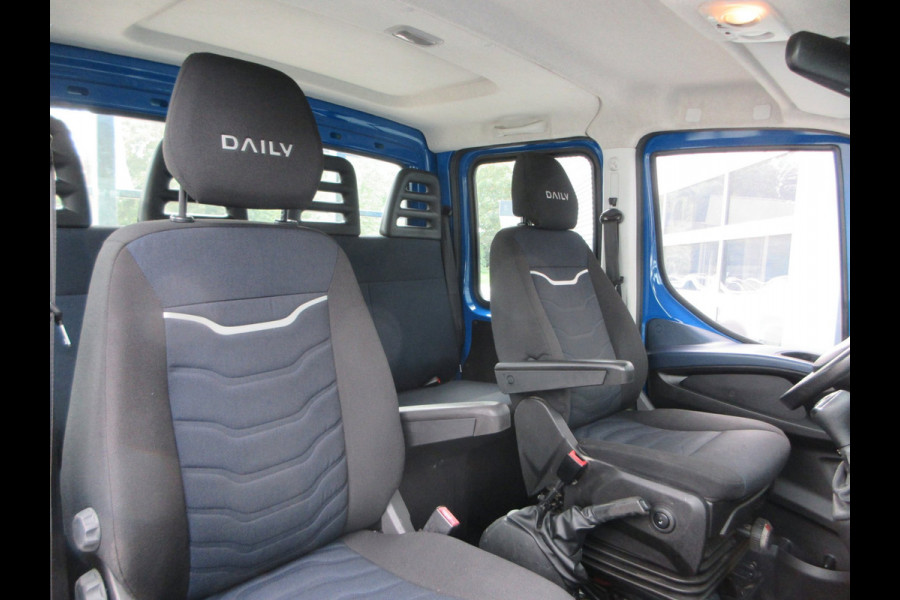 Iveco 40C18 40c18 3.0, 180pk, Euro 6, DC, Openlaadbak, Oprijwagen, Oprijauto, Airco.