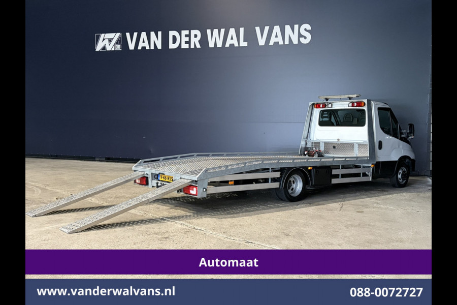 Iveco Daily 35C14H 2.3 Oprijwagen Automaat Dubbel Lucht Euro6 Airco | Camera | 3500kg Trekhaak | Electrische Lier | Chauffeursstoel Cruisecontrol, Bijrijdersbank